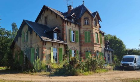 Nettoyage après travaux de maison à Vallon en Sully par la société de nettoyage Open Nettoyage